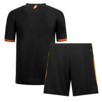 Camisa de Futebol AS Roma Equipamento Alternativo Infantil 2023-24 Manga Curta (+ Calças curtas)
